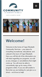 Mobile Screenshot of capecommunityservices.org